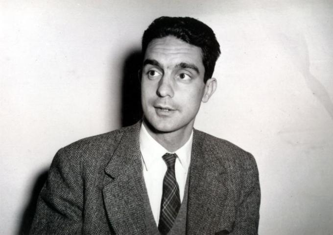 portrait of Italo Calvino